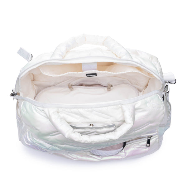 Puffle White Iridescent