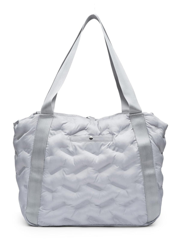 Puffy Silver Easy Tote - Back View