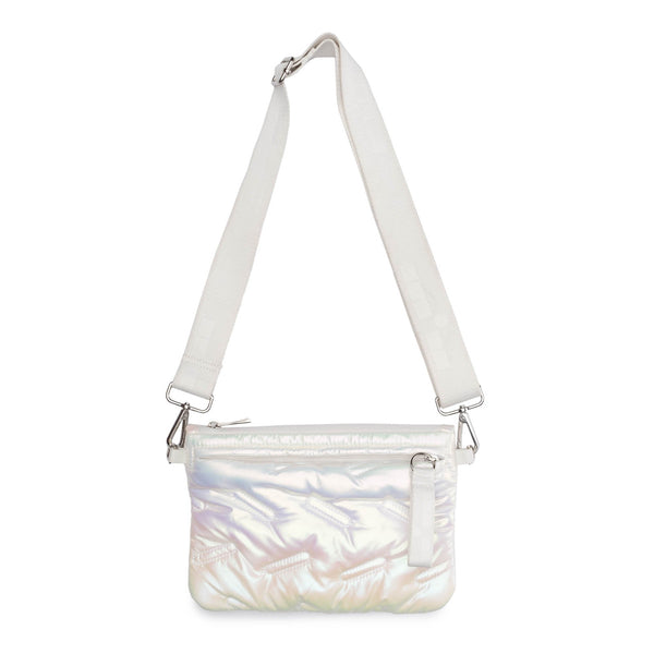 Easy Tote White Iridescent