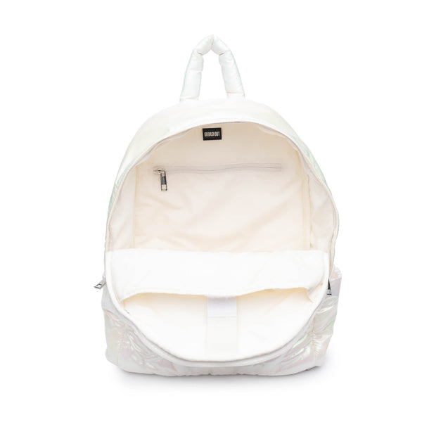 Maya Backpack White Iridescent