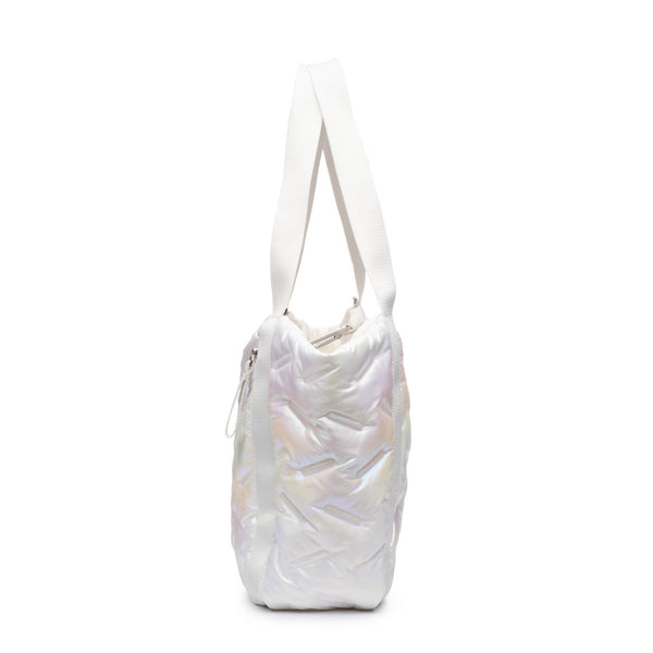 Easy Tote White Iridescent