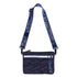 Puffy Navy Blue Crossbody/Belt Bag/Fanny Pack - Front View