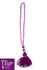 Go Dash Dot Accessory Tassel - Dark Purple