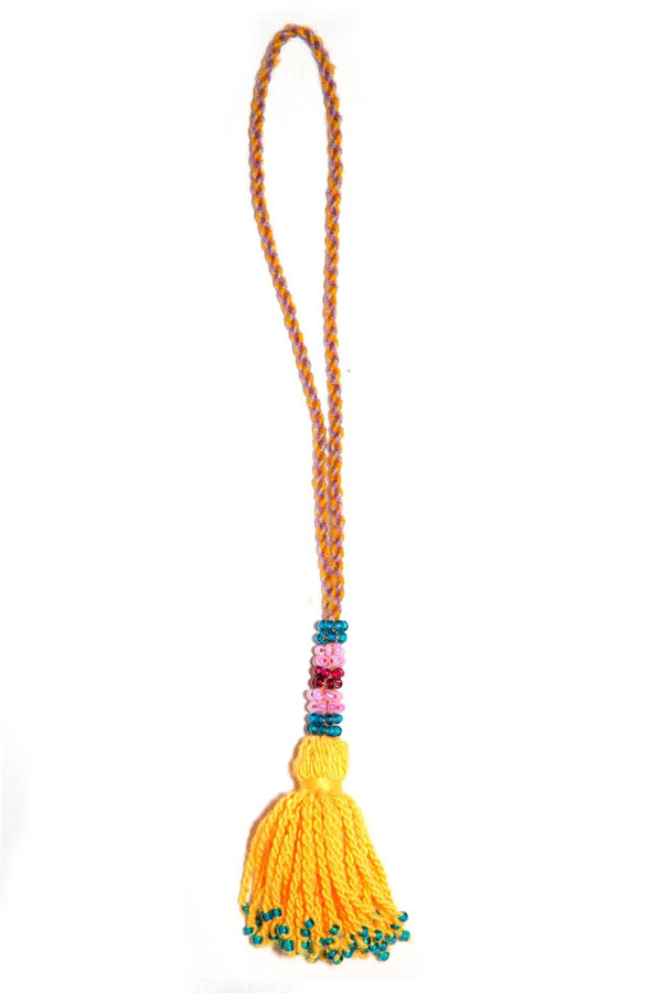 Go Dash Dot Accessory Tassel - Yellow