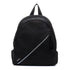 Go Dash Dot Round Backpack in Black - Front View