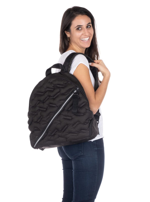 Puffy Black Backpack - The Bag That's Got Your Back