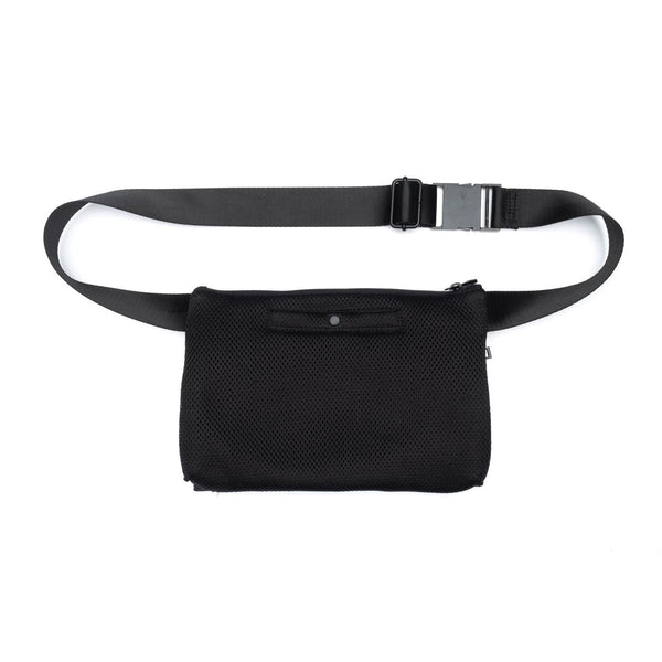 Fanny Pack & Yoga Sling in Black - Rear View